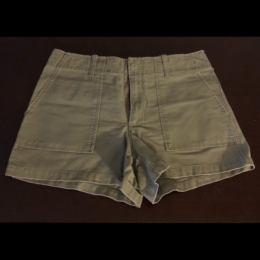 American Eagle Green Shorts